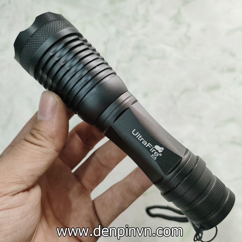 Đèn pin Zoom Ultrafire E6 led Cree XML-T6 Đèn pin Zoom Ultrafire E6 led Cree XML-T6