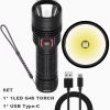 Đèn pin Ultrafire C8 led SST40 siêu sáng - anh 2 Đèn pin Ultrafire C8 led SST40 siêu sáng - anh 2