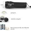 Đèn pin Police C30, X2000 led Cree Q5 - anh 6 Đèn pin Police C30, X2000 led Cree Q5 - anh 6