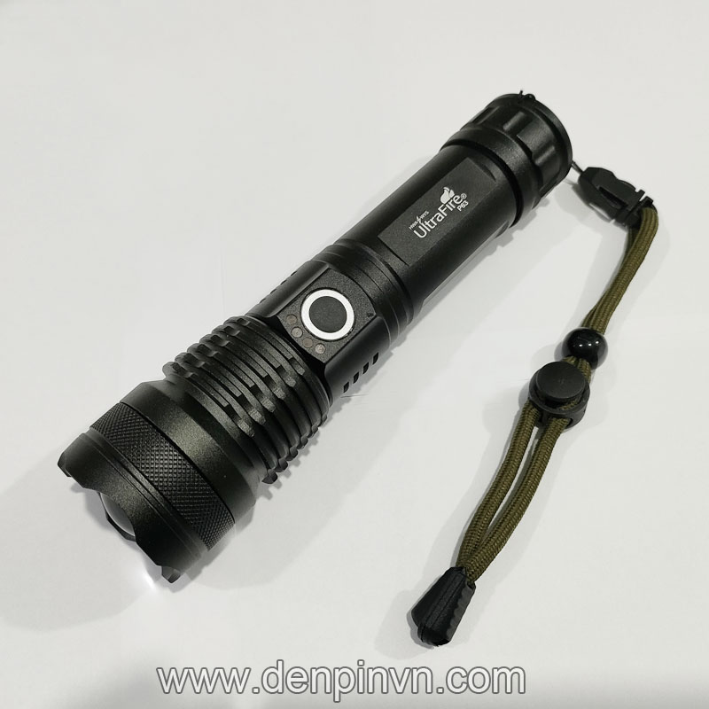 Đèn pin Ultrafire P63 led Cree XHP50 2500 Lumen siêu sáng Đèn pin Ultrafire P63 led Cree XHP50 2500 Lumen siêu sáng