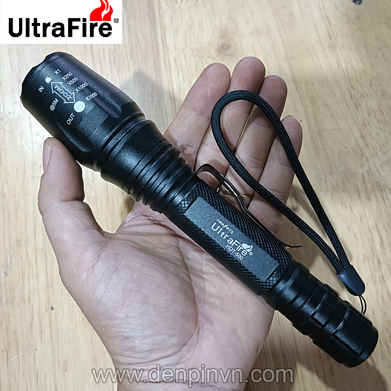 Đèn pin Ultrafire HDT-500 led Cree XML-T6 Đèn pin Ultrafire HDT-500 led Cree XML-T6