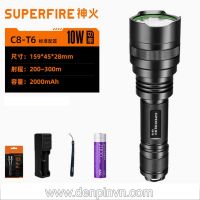 Đèn pin Superfire C8-T6 siêu sáng 1100lumen