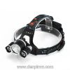 Đèn pin đội đầu 3 led XML-T6 siêu sáng - anh 1